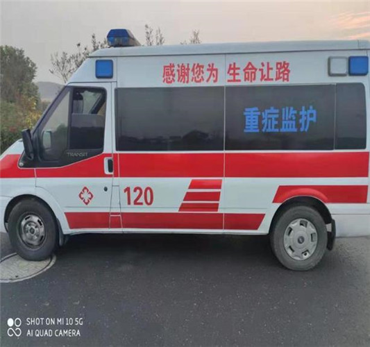 静宁救护车出租服务案例3